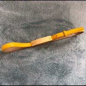 Vince Camuto Yellow Belt